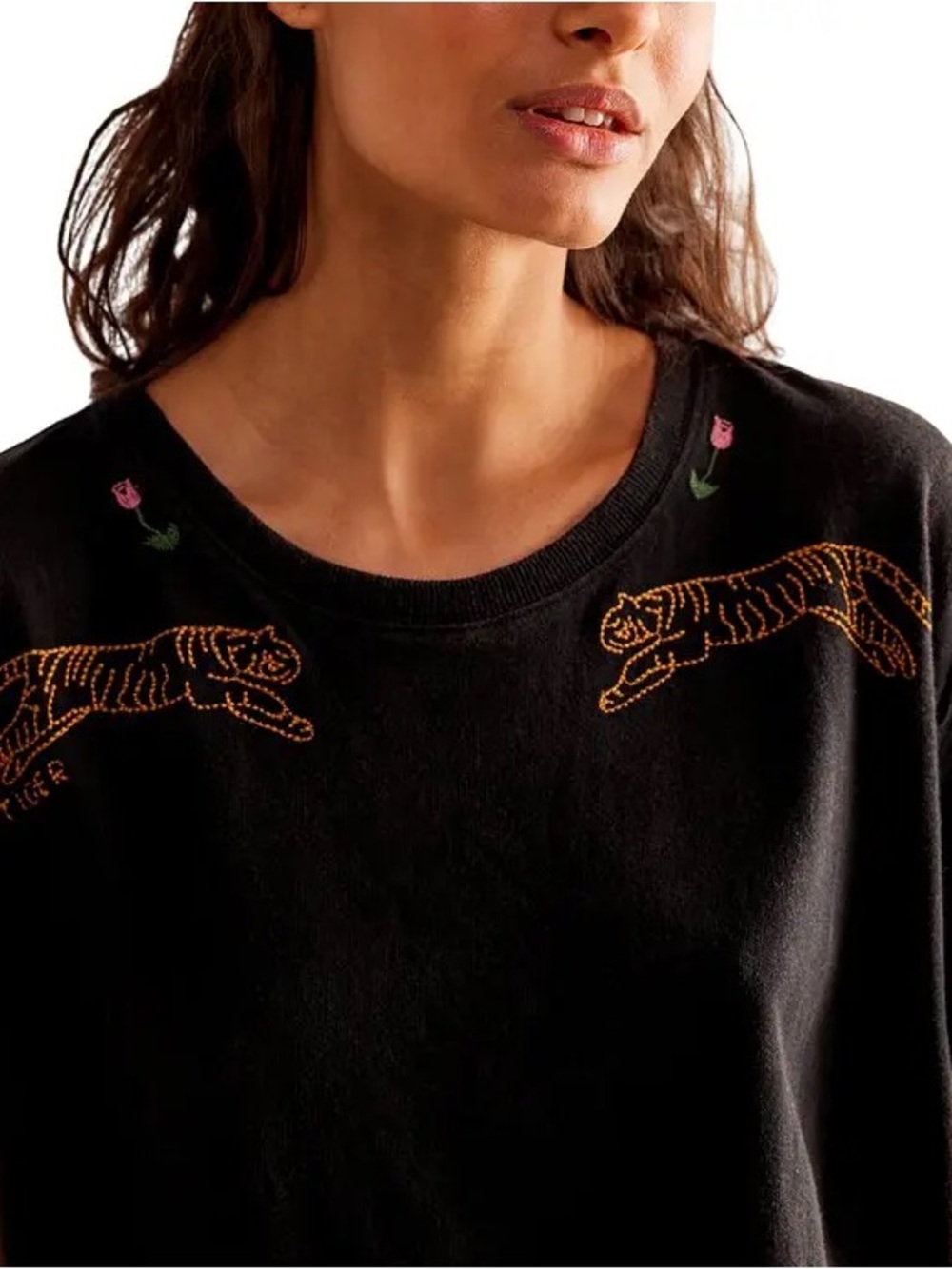 Free People Horsin' Around Tee Size XL - Picture 2 of 13